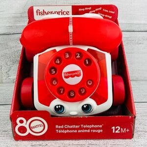 Fisher Price Chatter Phone Pull Along Baby Toddler Toy - NEW